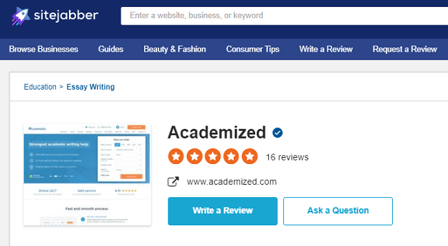 Writers' rating and skills